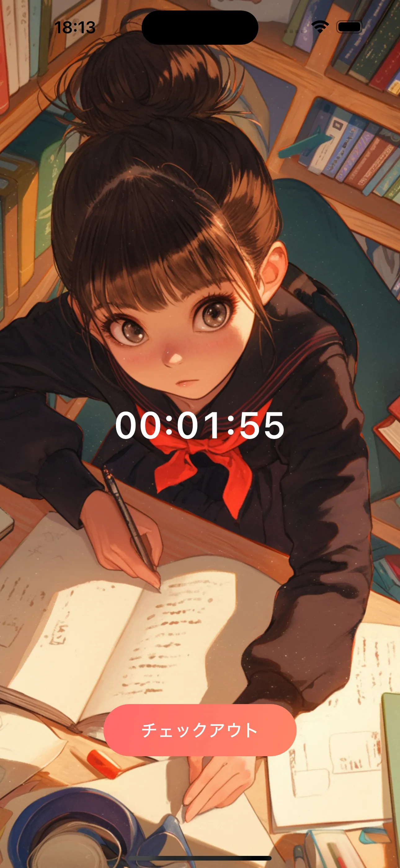 学習タイマー 100種類以上の背景で勉強が楽しくなる